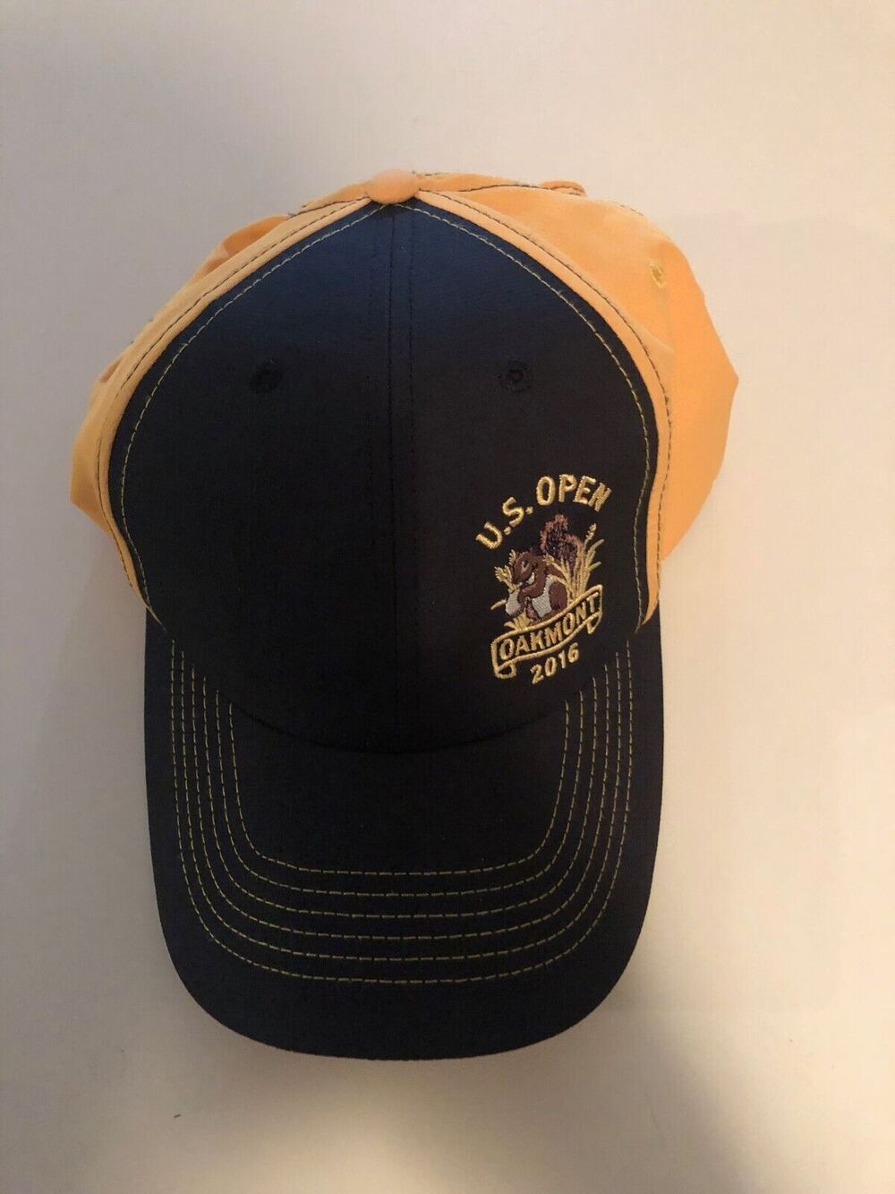 US Open Baseball Hat/Cap‎ Oakmont 2016 Black and Gold Adjustable USGA